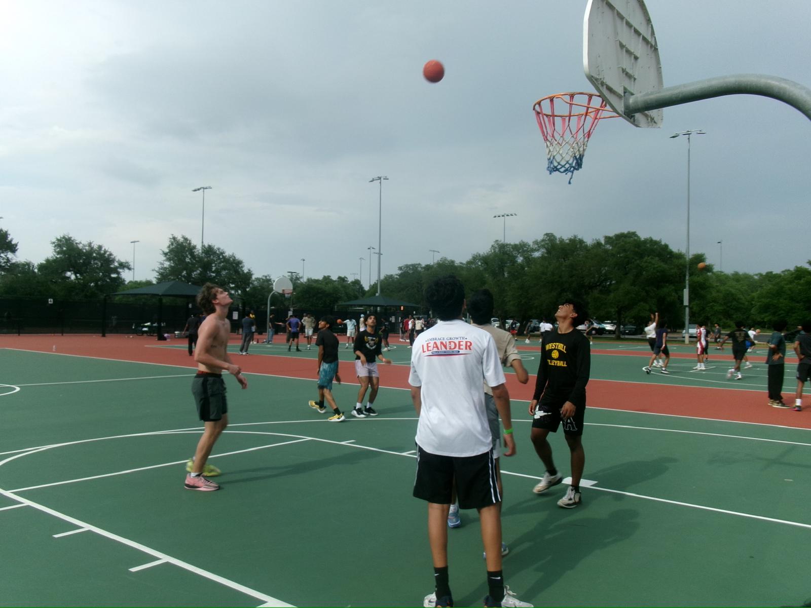 Eyes on the hoop